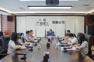 呂仕民到四建公司調研指導工作